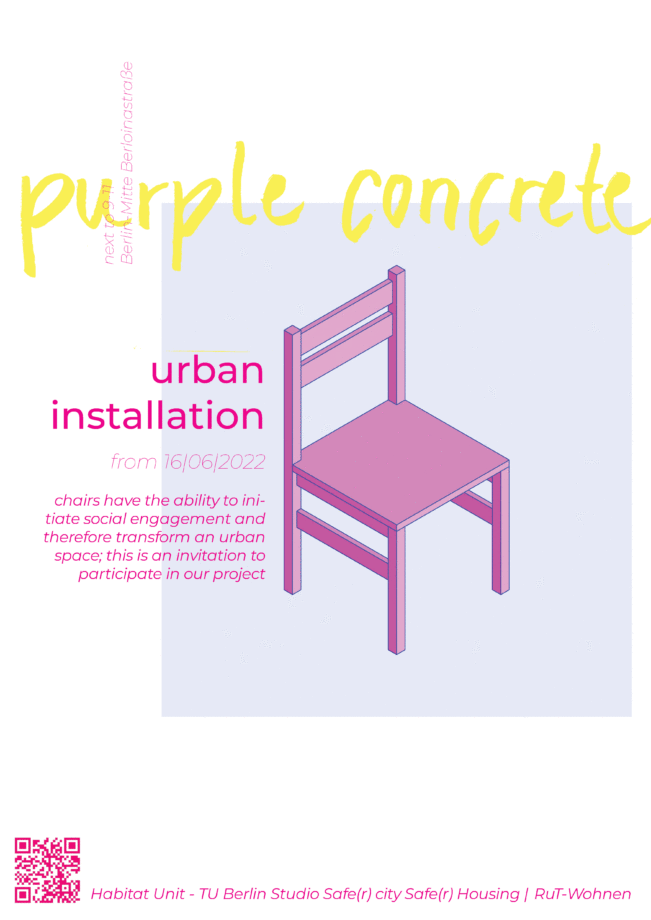 Poster: Purple Concrete