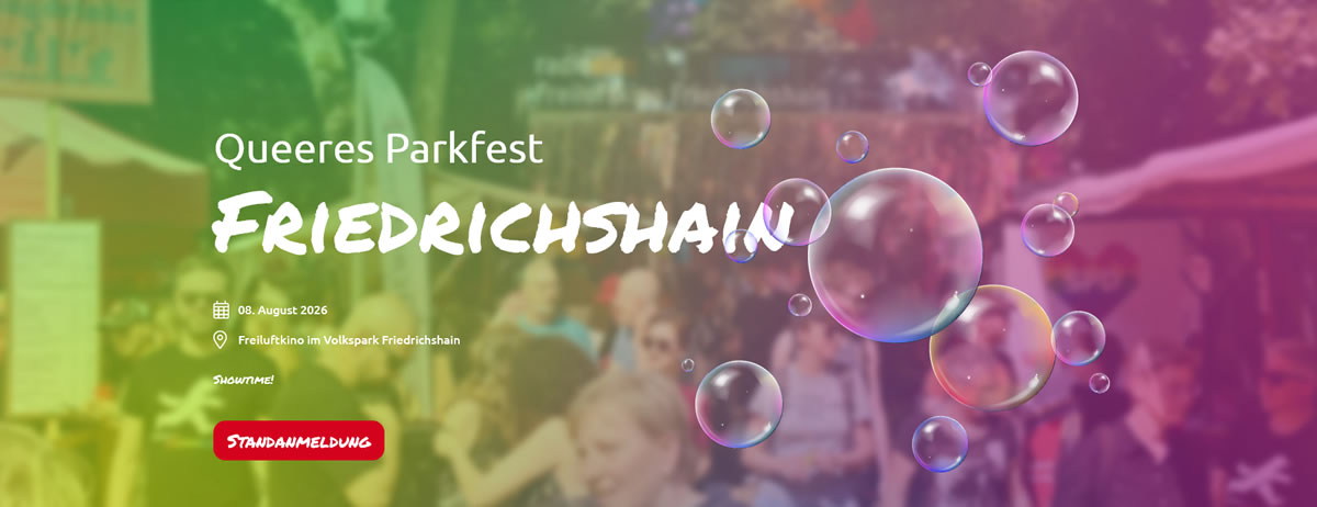 Queeres Parkfest Friedrichshain
